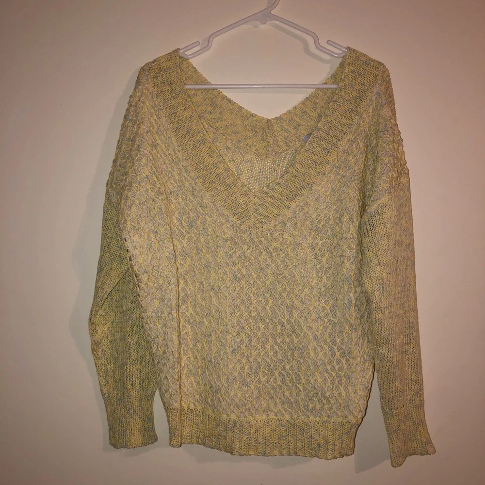 Fate Multi-Colored Sweater! 💗💛💙 - Picture 3 of 5